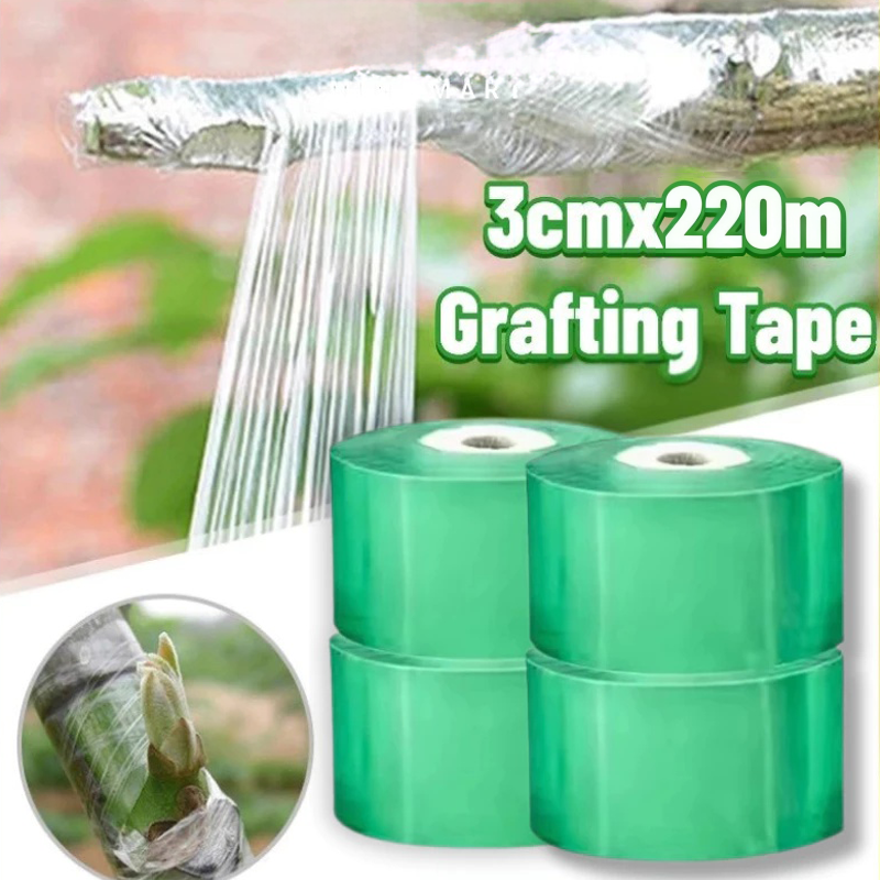 Rooting Hormone Powder - Self-adhesive PE Grafting Tape Film Stretchable