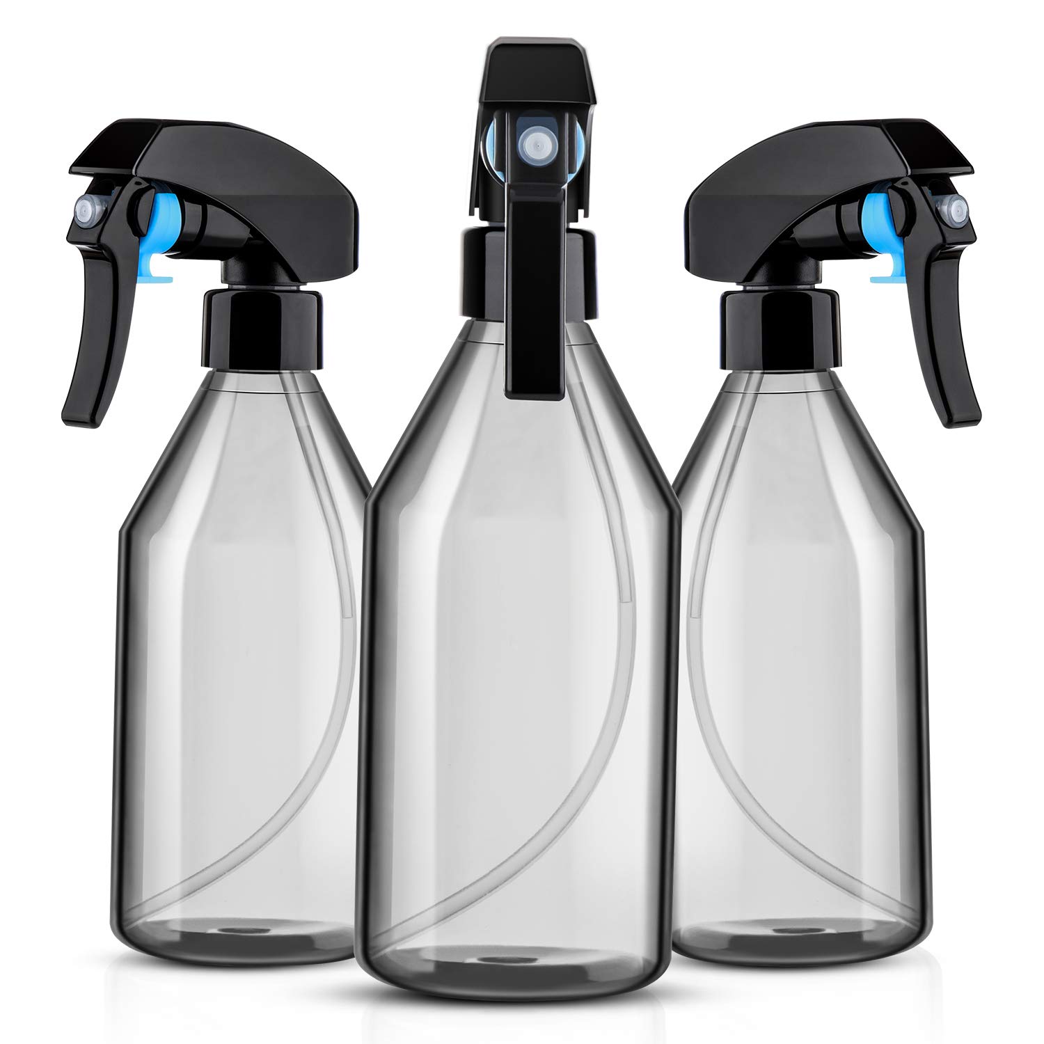 Misting Bottle Fine - 3Pack Spray Bottle, 10oz Plastic Spray