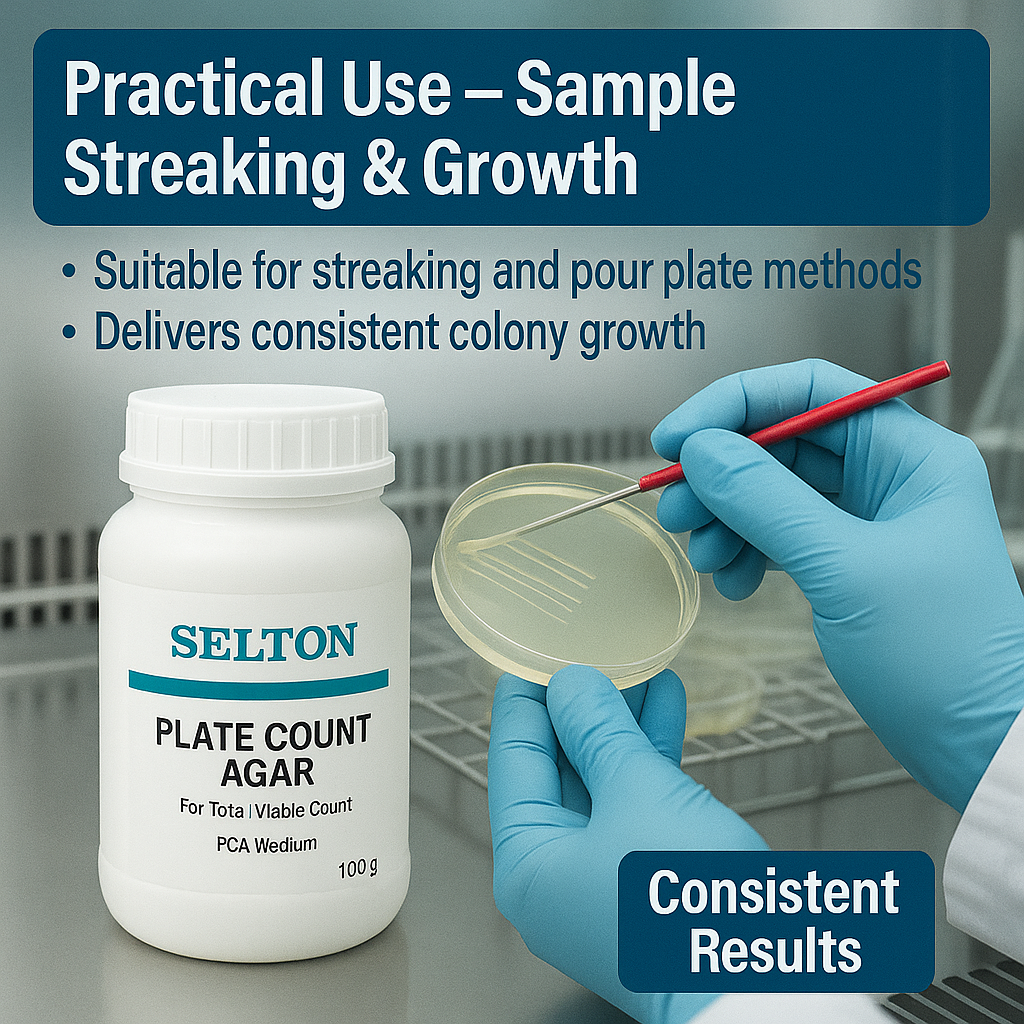 Agar Tissue Culture - PCA100g 250g Plate Counting Agar Total