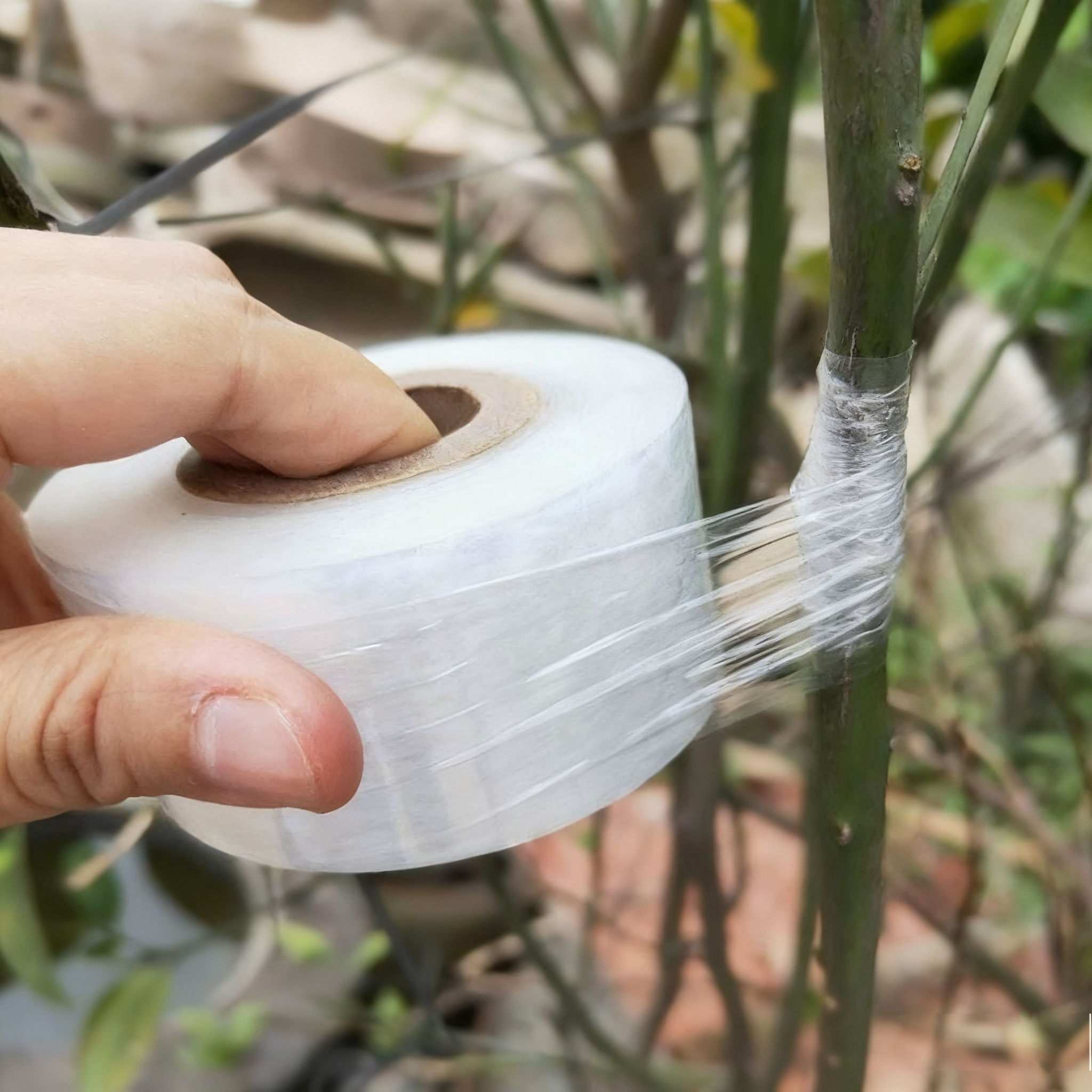 Rooting Hormone Powder - 200M PE Grafting Tape Film Self-adhesive