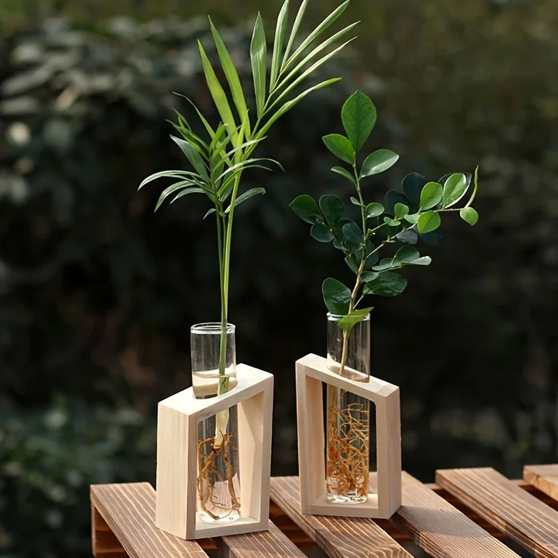 Propagation Station Vase - Test Tube Glass Vase Plant Propagation