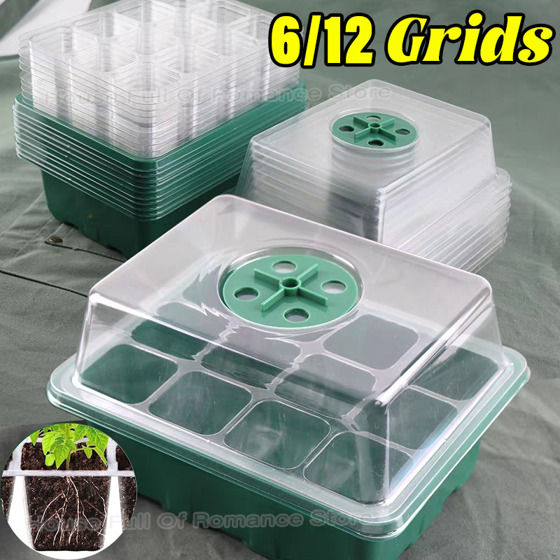 Humidity Dome Kit - Growing Starting Nursery Trays Seed Starter