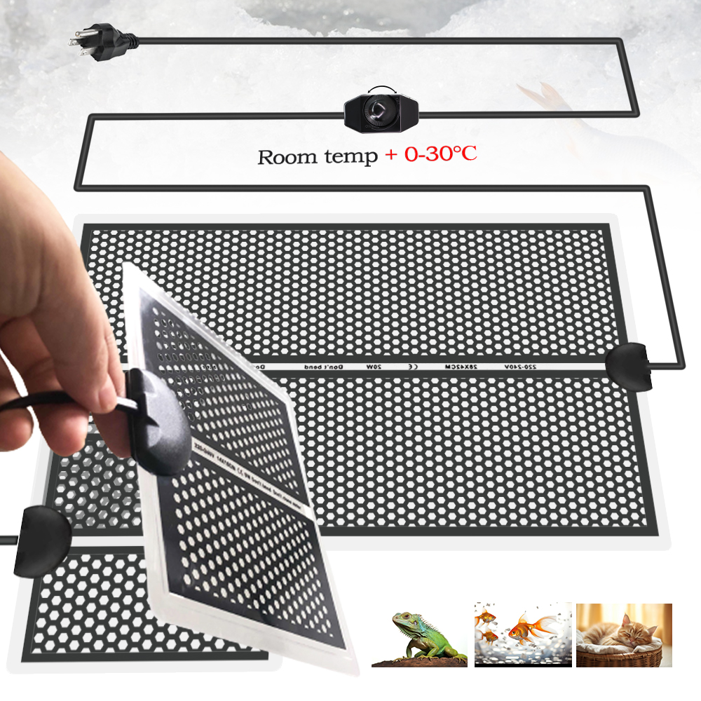 Heat Mat Seedling - 5-20W Garden Seedlings Heating Pad with