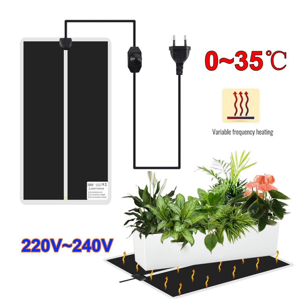Heat Mat Seedling - 5~28W Seedling Heat Mat Anti-cold 220V~240V