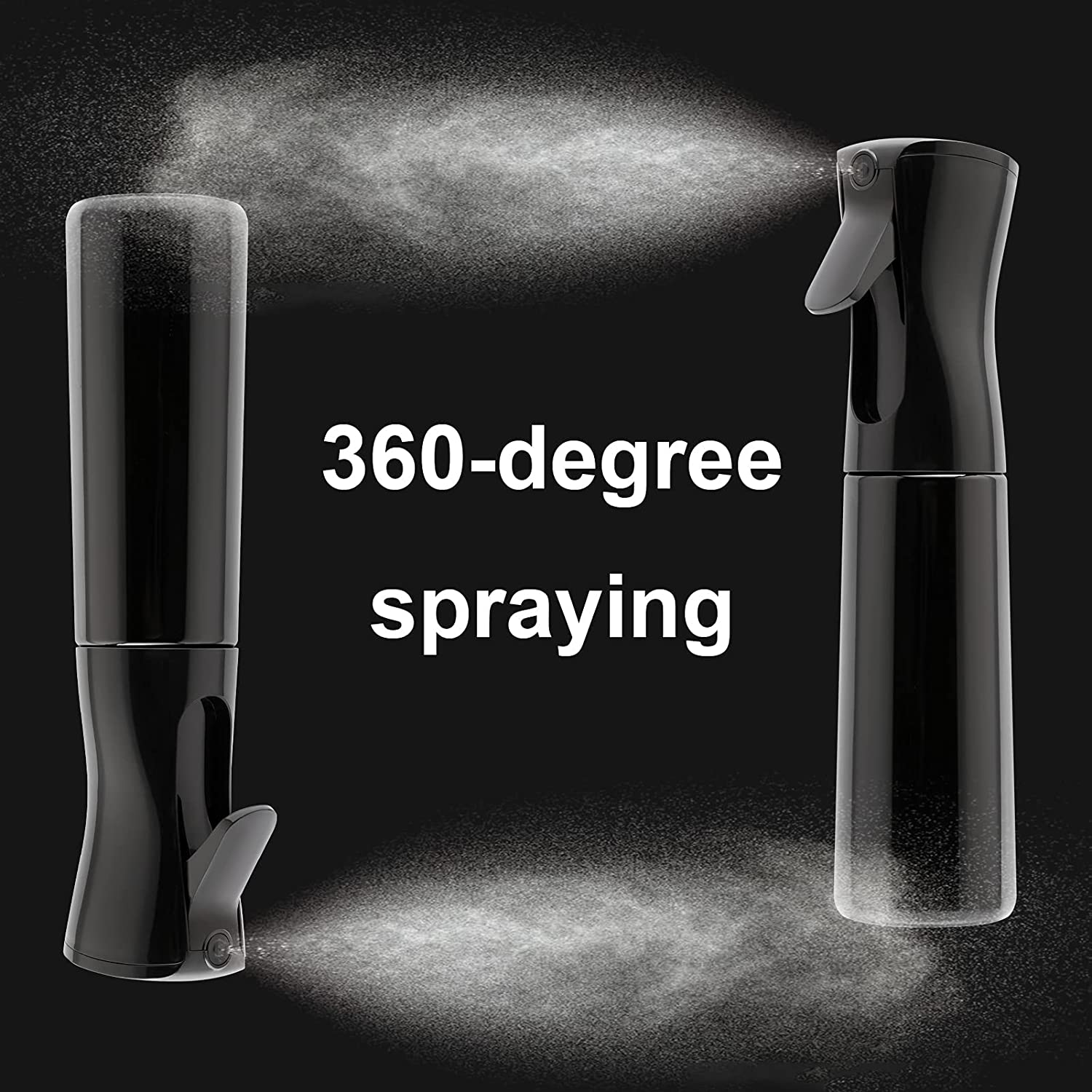 Misting Bottle Fine - 200ml Continuous Spray 360° Upside Down
