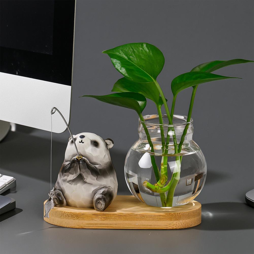 Cute Resin Figurines Mini Plan - огляд і ціна Propagation Station Vase