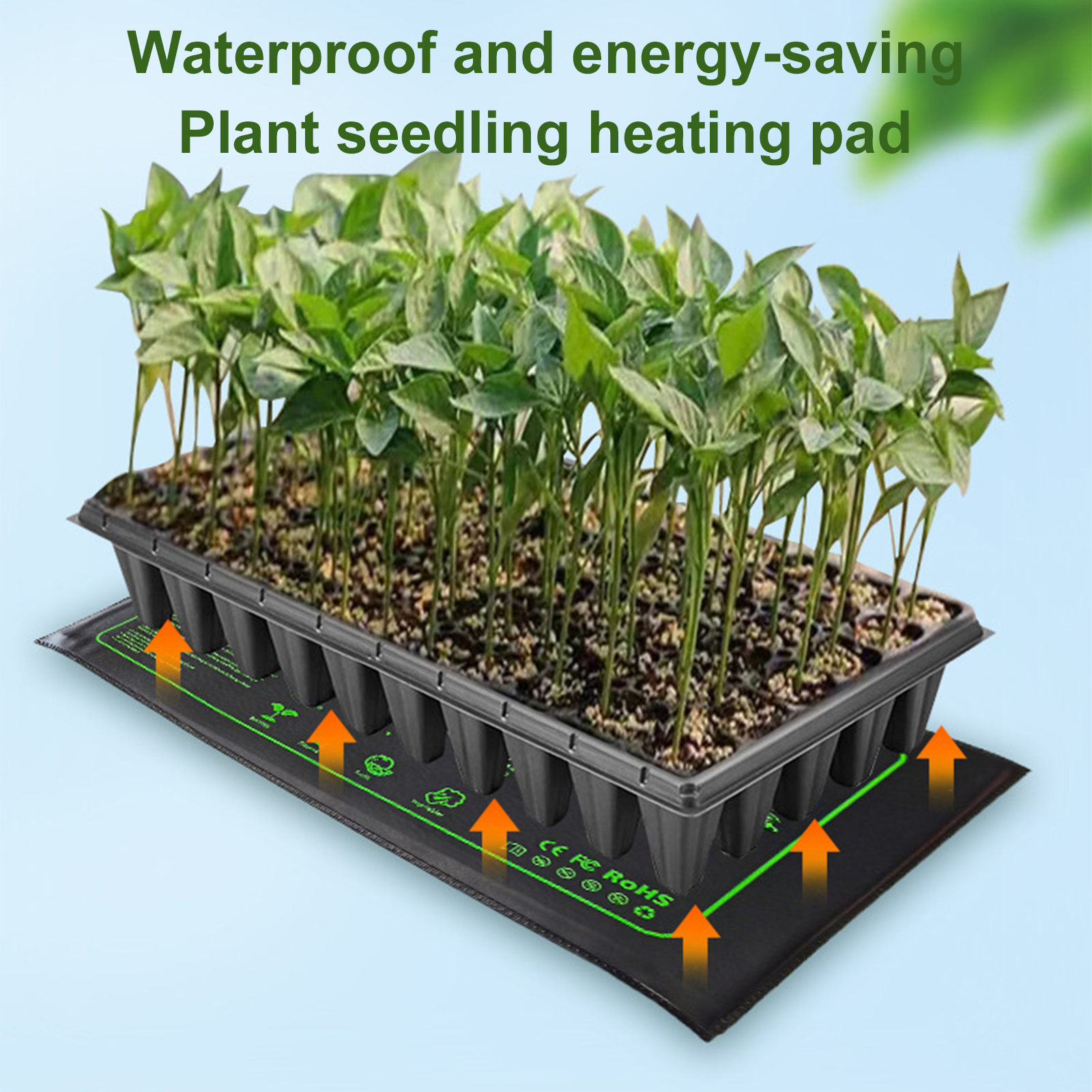 110V/220V Seedling Heating Mat - огляд і ціна Heat Mat Seedling