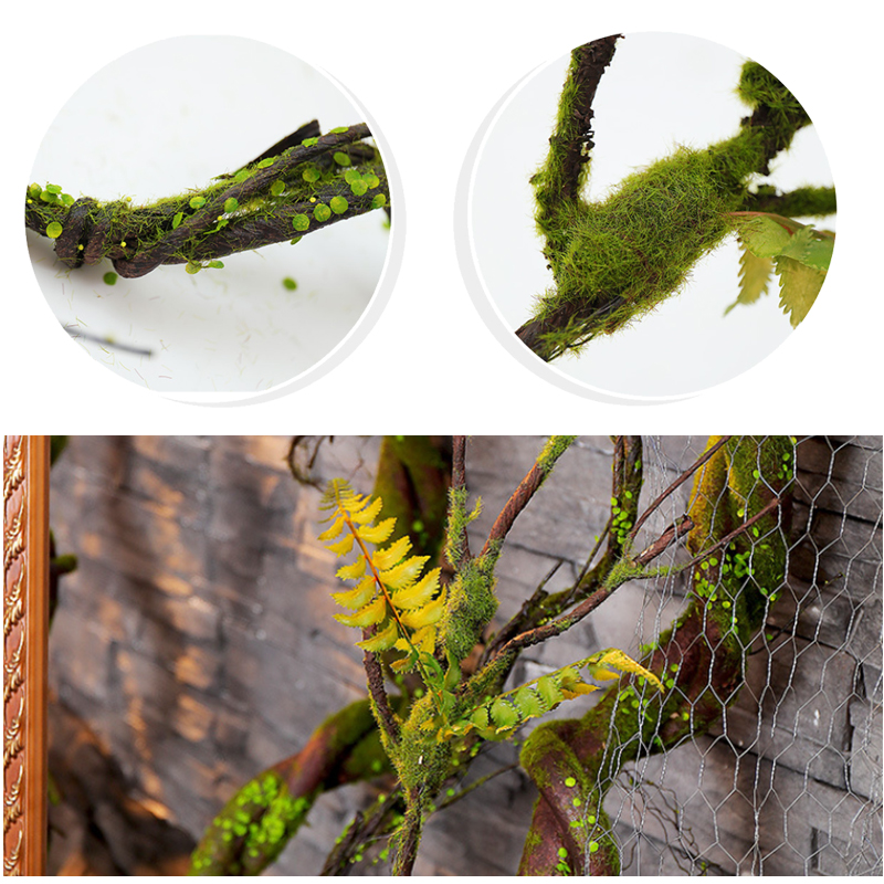 Artificial Plants Ivy Fake Mos - огляд і ціна Sphagnum Moss Dry