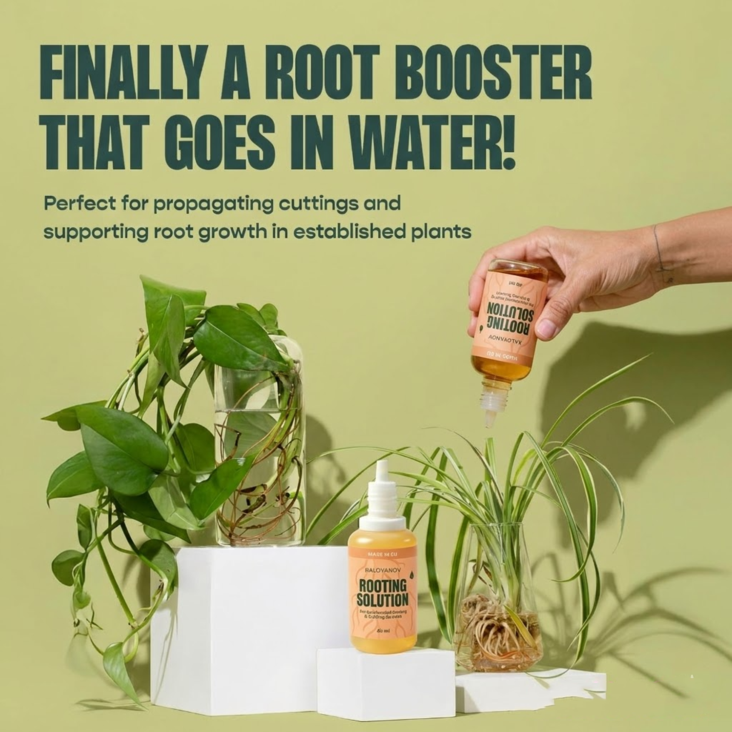 Root Drops Liquid Rooting Horm - огляд і ціна Rooting Hormone Powder
