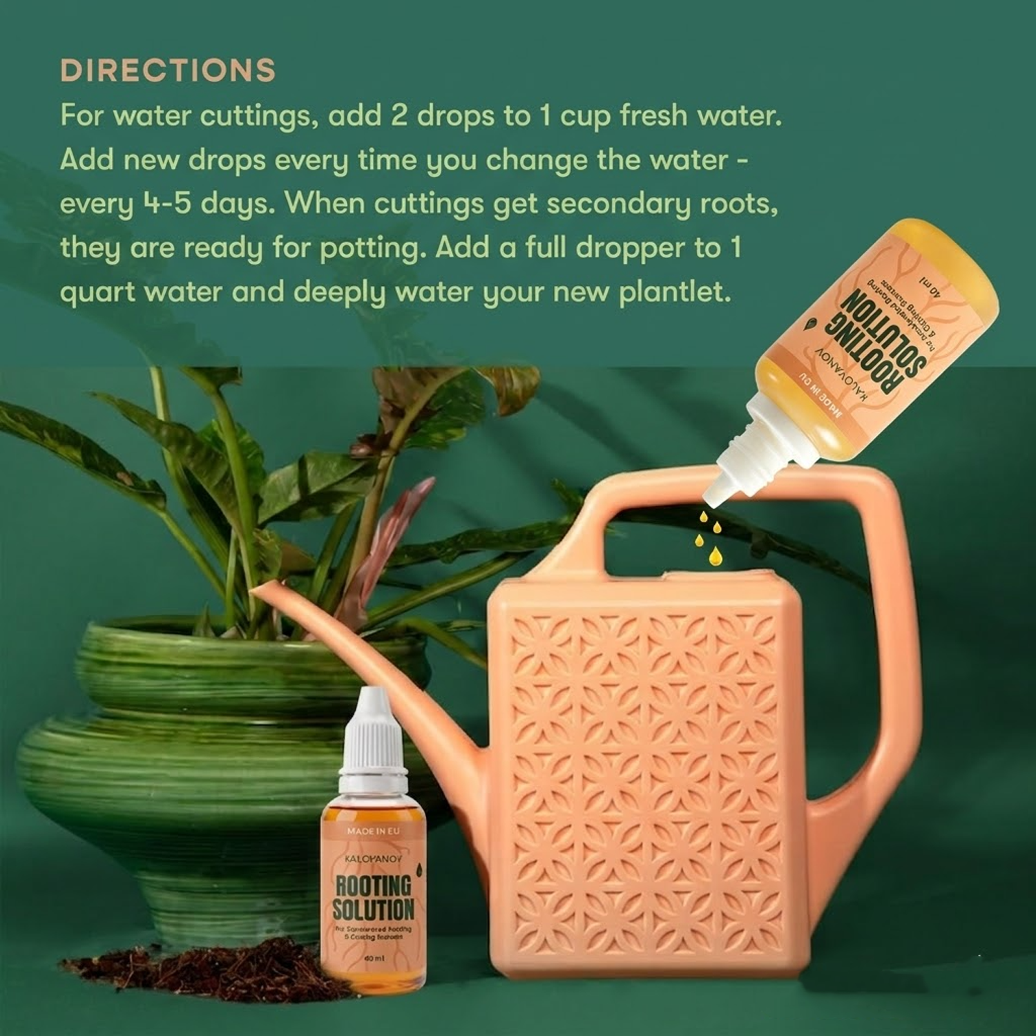 Root Drops Liquid Rooting Horm - огляд і ціна Rooting Hormone Powder