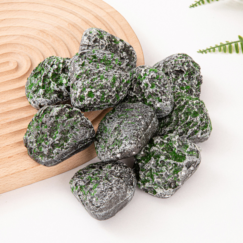 10PCS Mossy Gray Stone Multi-s - огляд і ціна Sphagnum Moss Dry