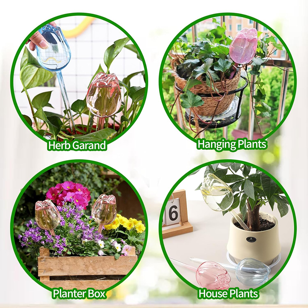 2/4pcs Tulip-Shaped Self-Water - огляд і ціна Self Watering Insert