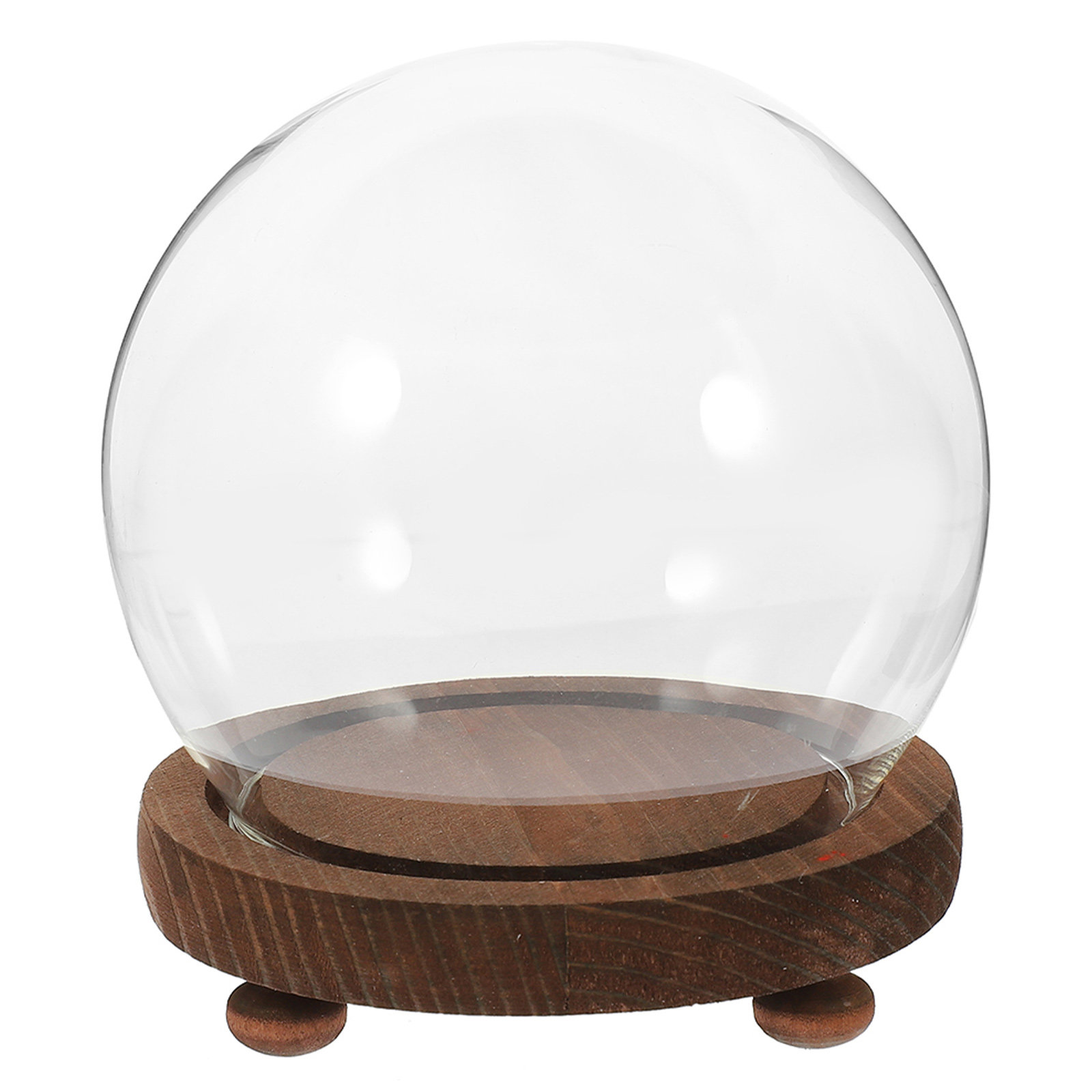 Spherical Glass Cover Ornament - огляд і ціна Plastic Dome Clear