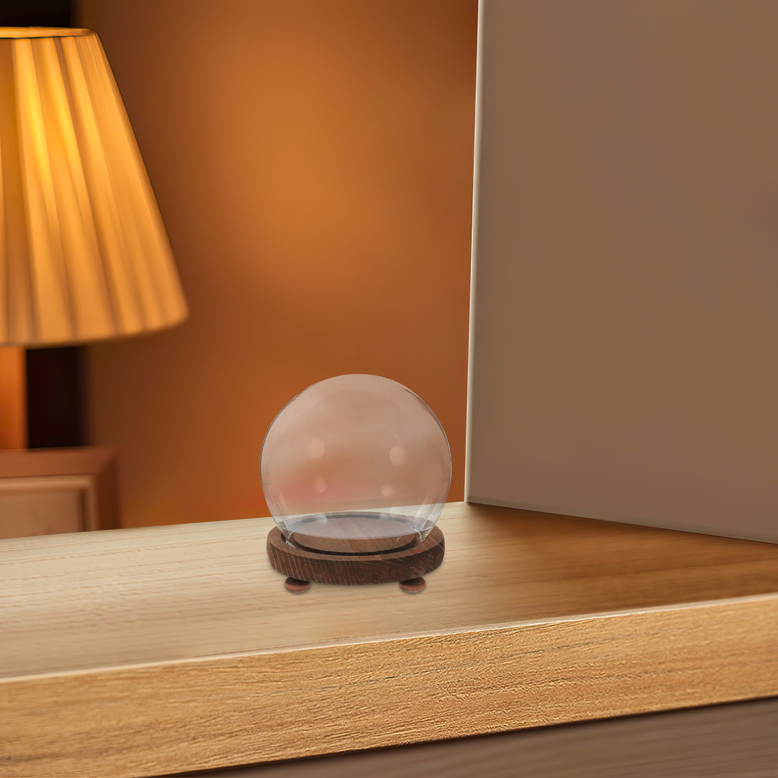 Spherical Glass Cover Ornament - огляд і ціна Plastic Dome Clear