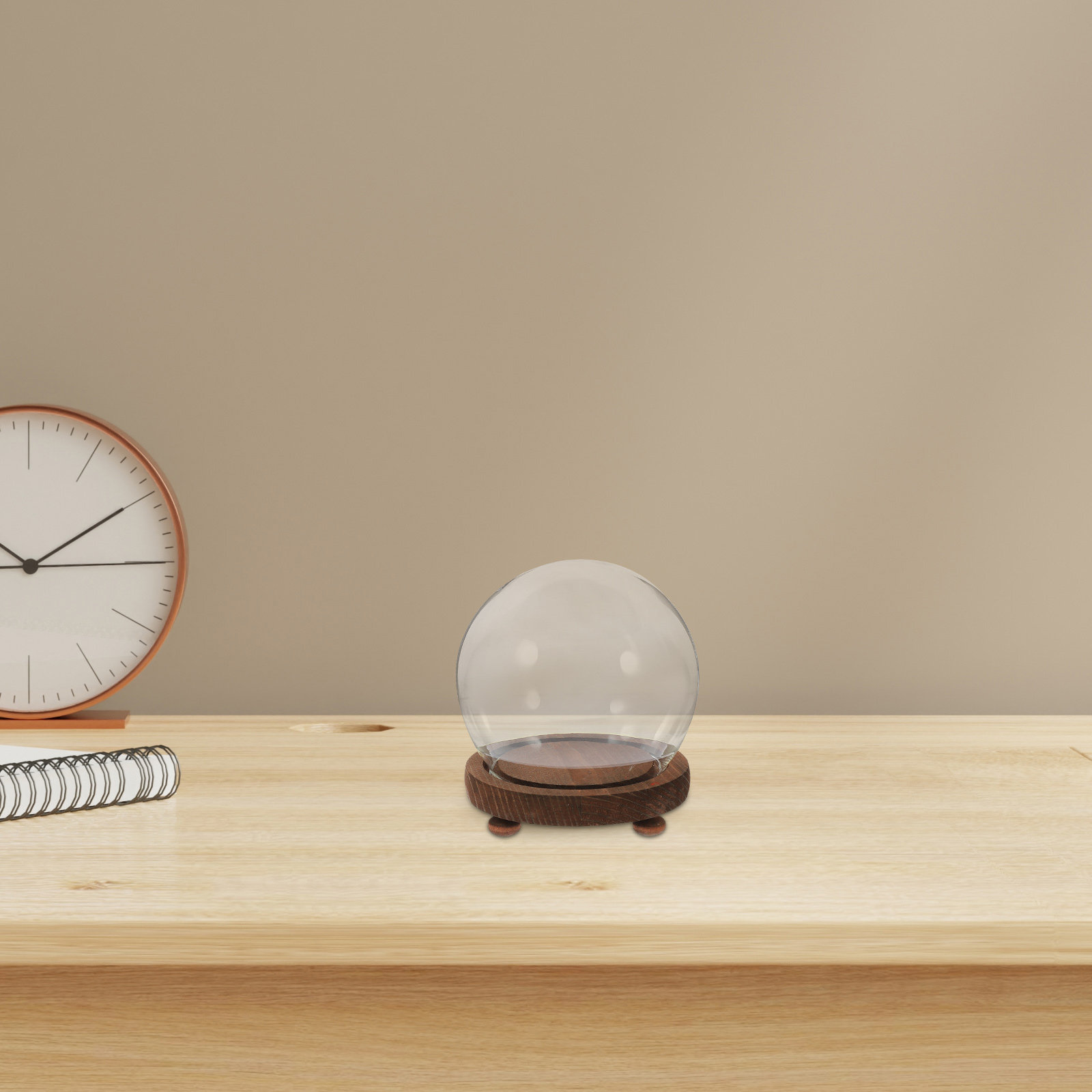 Spherical Glass Cover Ornament - огляд і ціна Plastic Dome Clear