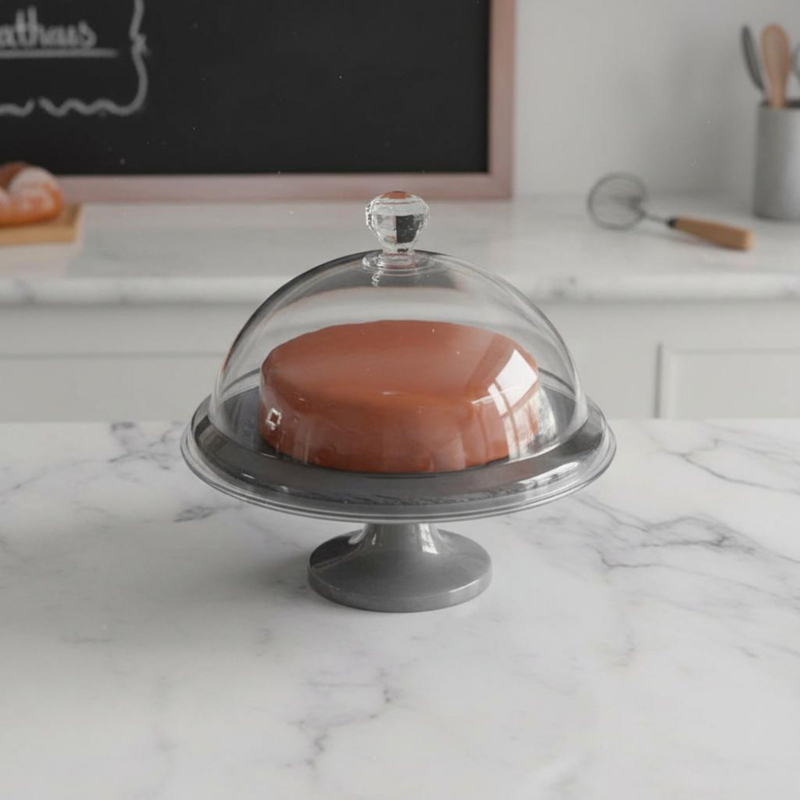 Food Protector Dustproof Clear - огляд і ціна Plastic Dome Clear