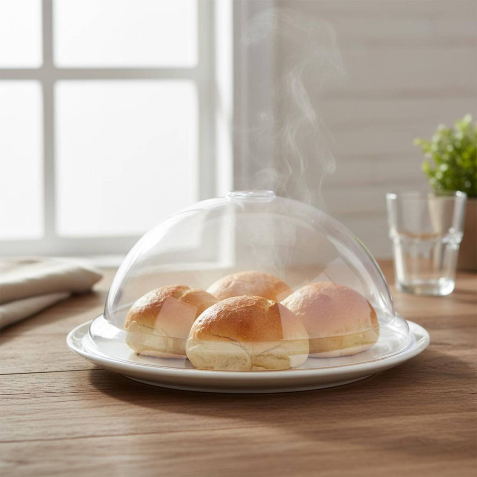 Food Protector Dustproof Clear - огляд і ціна Plastic Dome Clear