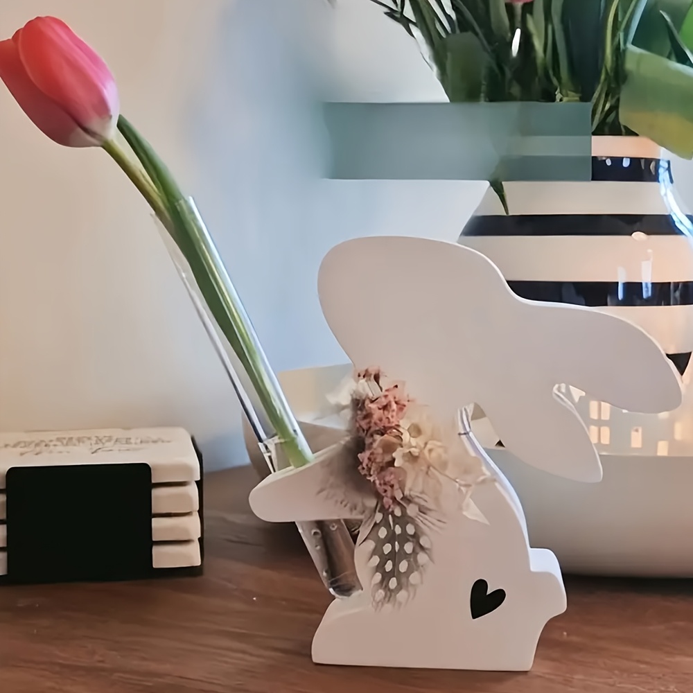 4pcs/set Easter Bunny Silicone - огляд і ціна Propagation Station Vase
