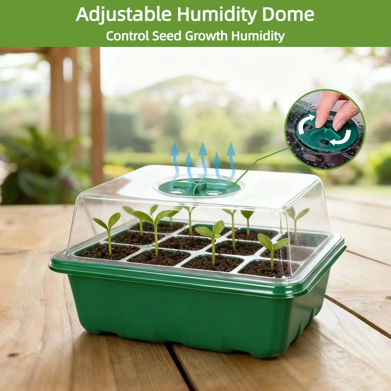 Seed Starter Tray Mini Greenho - огляд і ціна Humidity Dome Kit