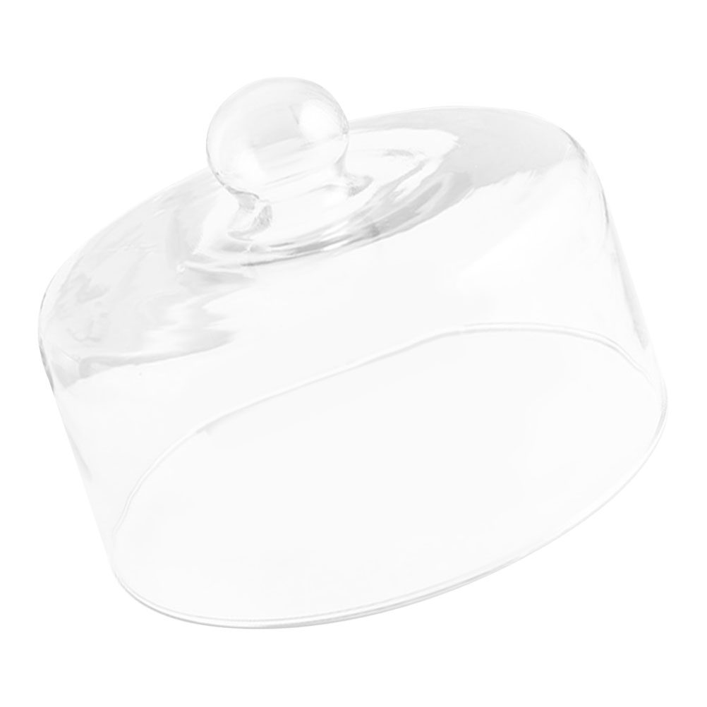21Cm Clear Glass Cake Dome Cov - огляд і ціна Plastic Dome Clear
