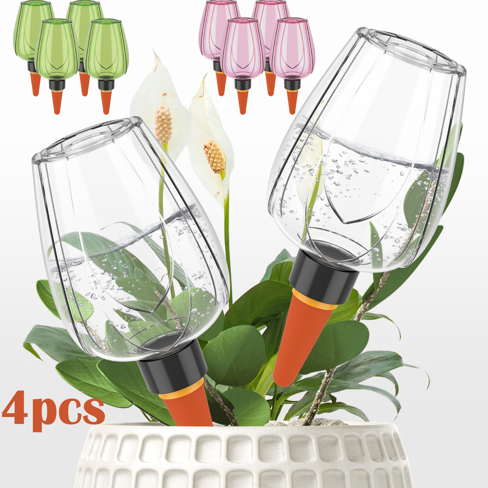 4Pcs Plant Watering Balls 350M - огляд і ціна Self Watering Insert