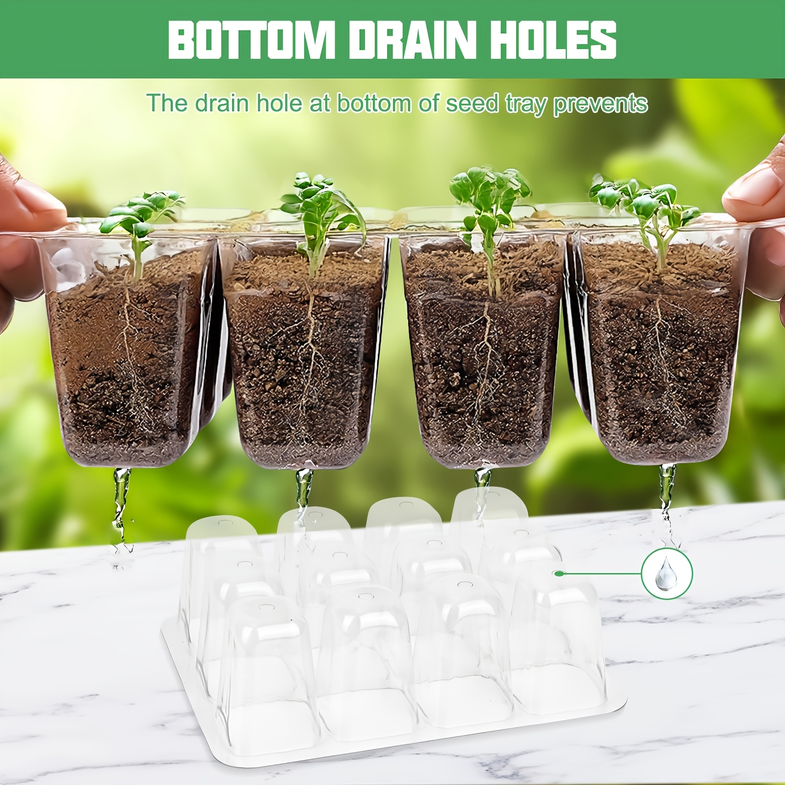 Heavy Duty Seed Starter Kit, P - огляд і ціна Humidity Dome Kit