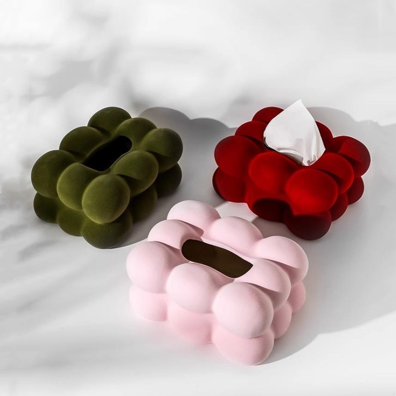 Flocked Tissue Box Geometrical - огляд і ціна Agar Tissue Culture