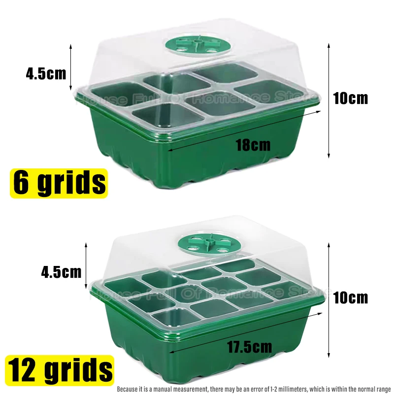 6/12 Grids Growing Starting Nu - огляд і ціна Humidity Dome Kit