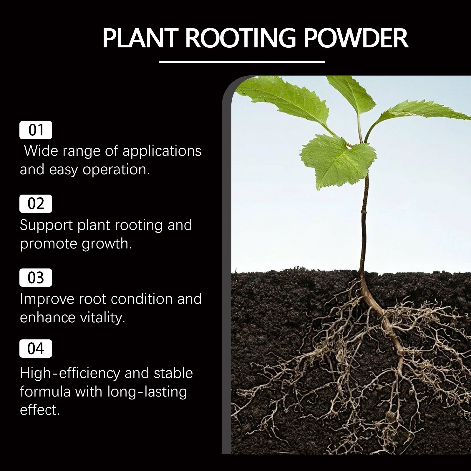 50g Rapid Rooting Powder Plant - огляд і ціна Rooting Hormone Powder