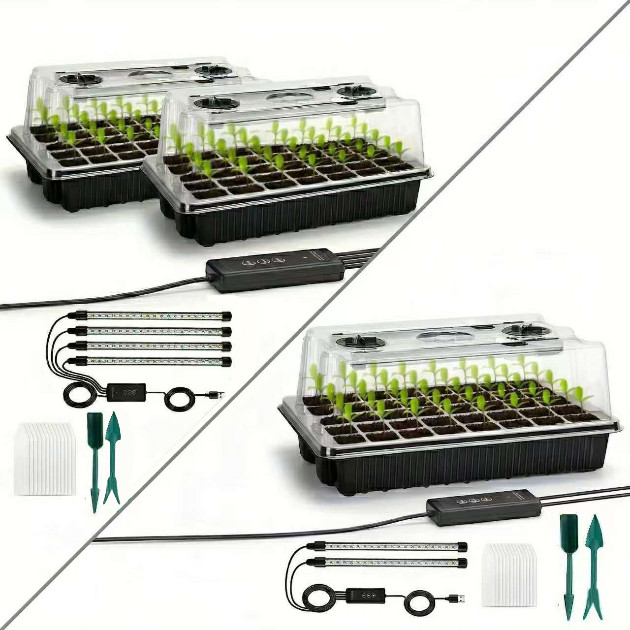 40/Cell Seed Starter Kit with  - огляд і ціна Humidity Dome Kit
