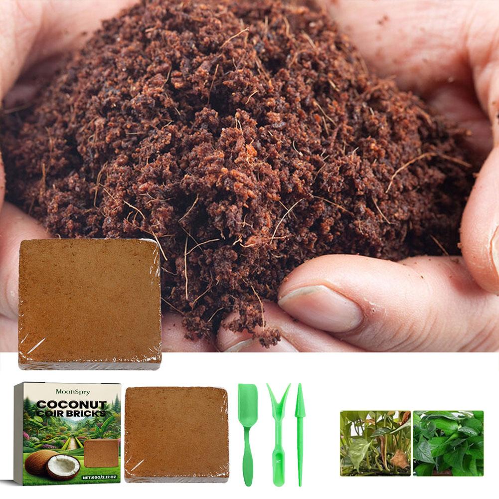 Coconut Coir Fiber Brick - Org - огляд і ціна Sphagnum Moss Dry