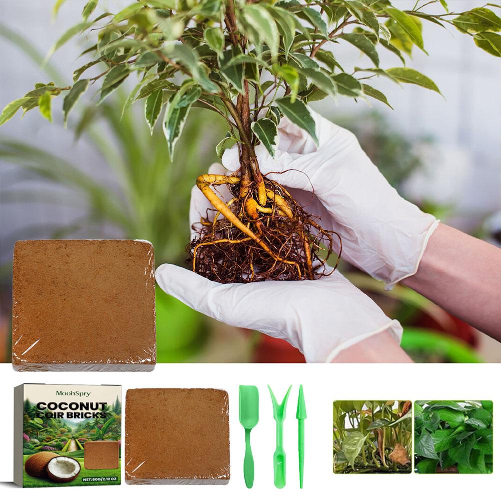Coconut Coir Fiber Brick - Org - огляд і ціна Sphagnum Moss Dry