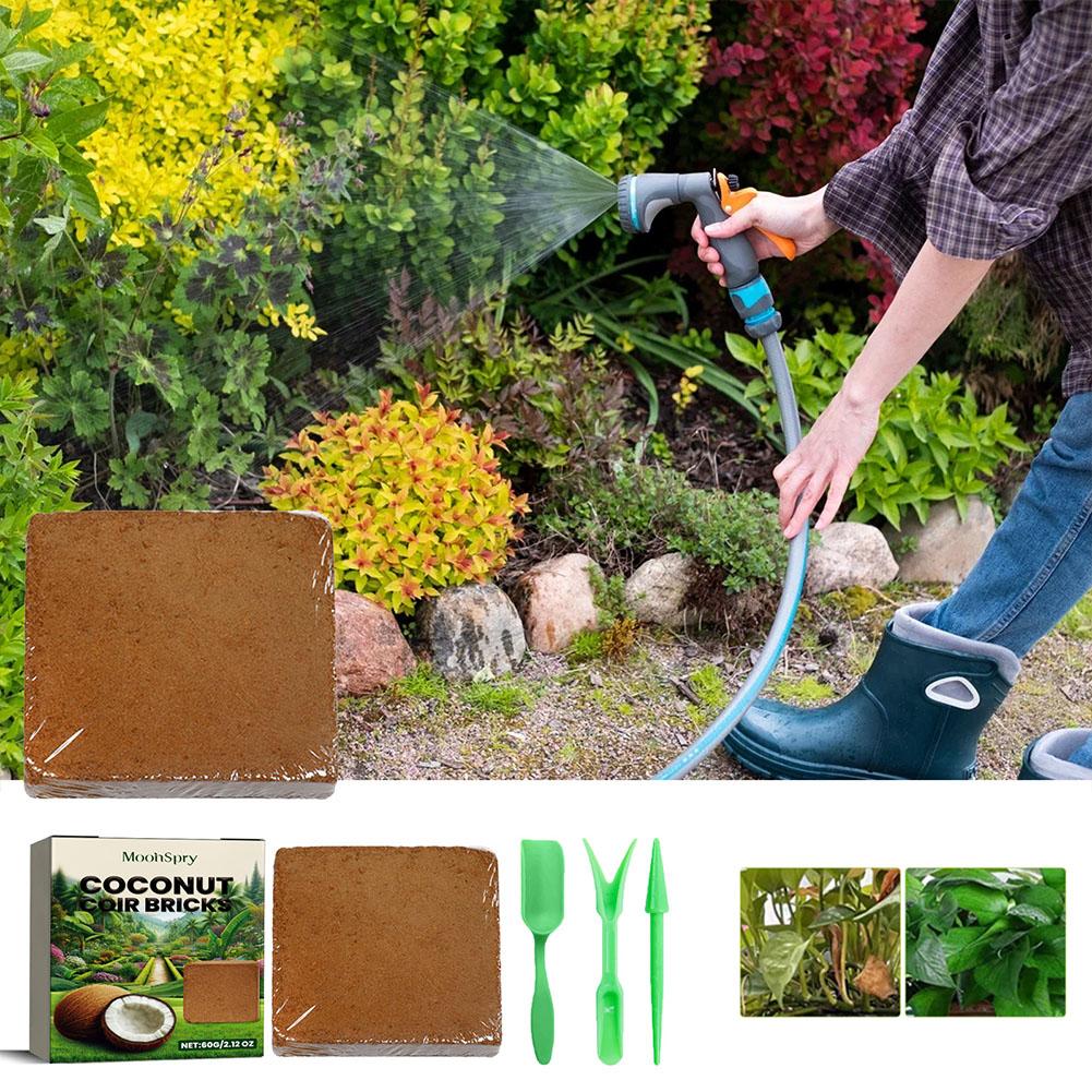 Coconut Coir Fiber Brick - Org - огляд і ціна Sphagnum Moss Dry