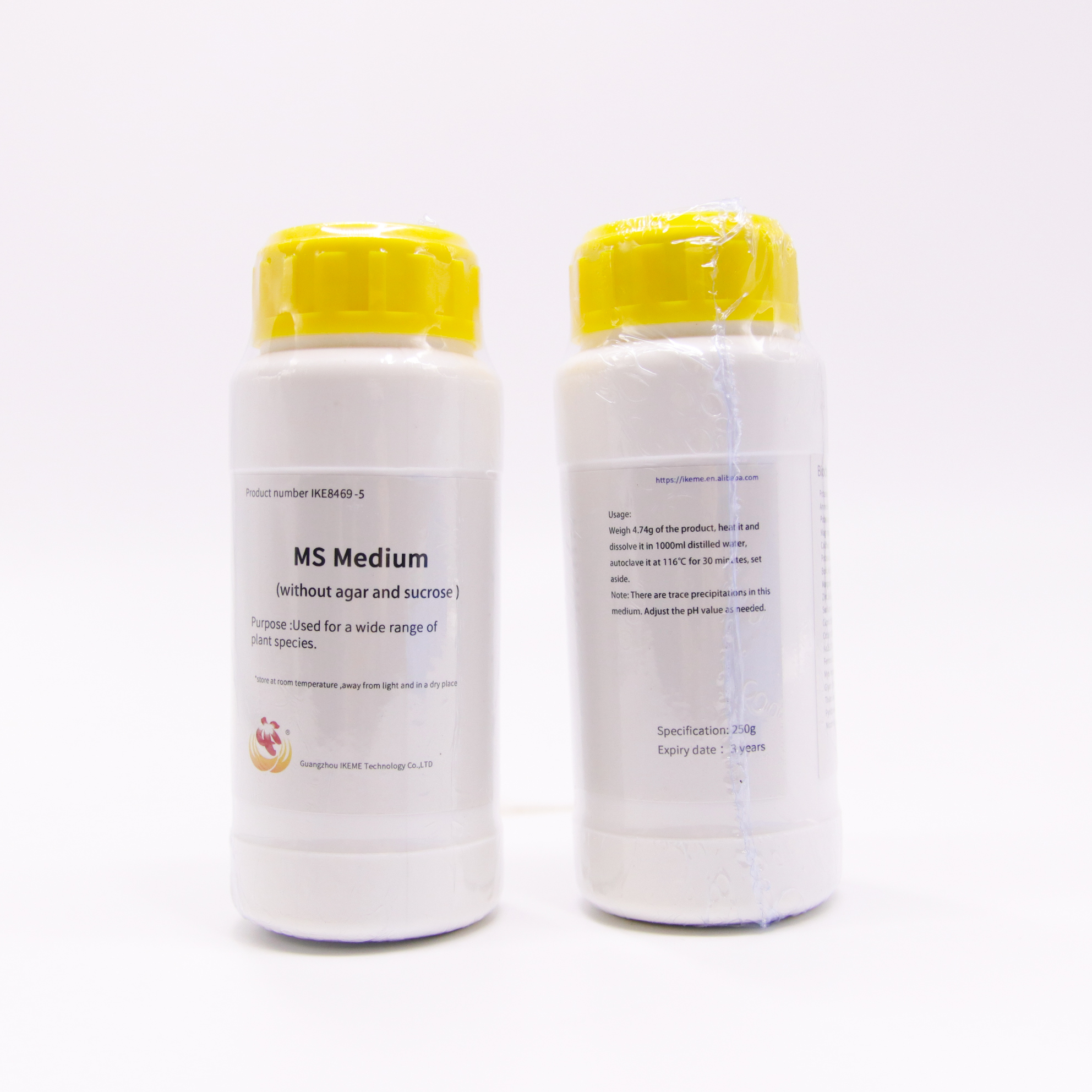 IKEME Lab MS Medium 250g Witho - огляд і ціна Agar Tissue Culture