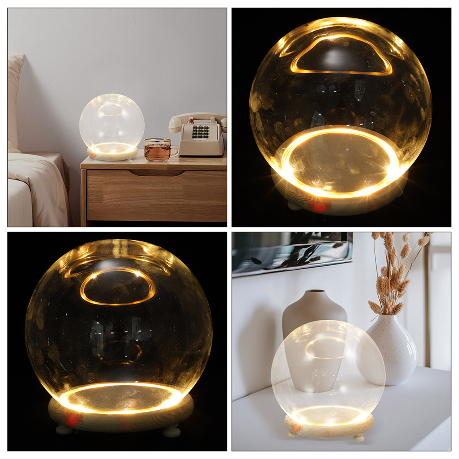 Eternal Flower Glass Cover Cle - огляд і ціна Plastic Dome Clear