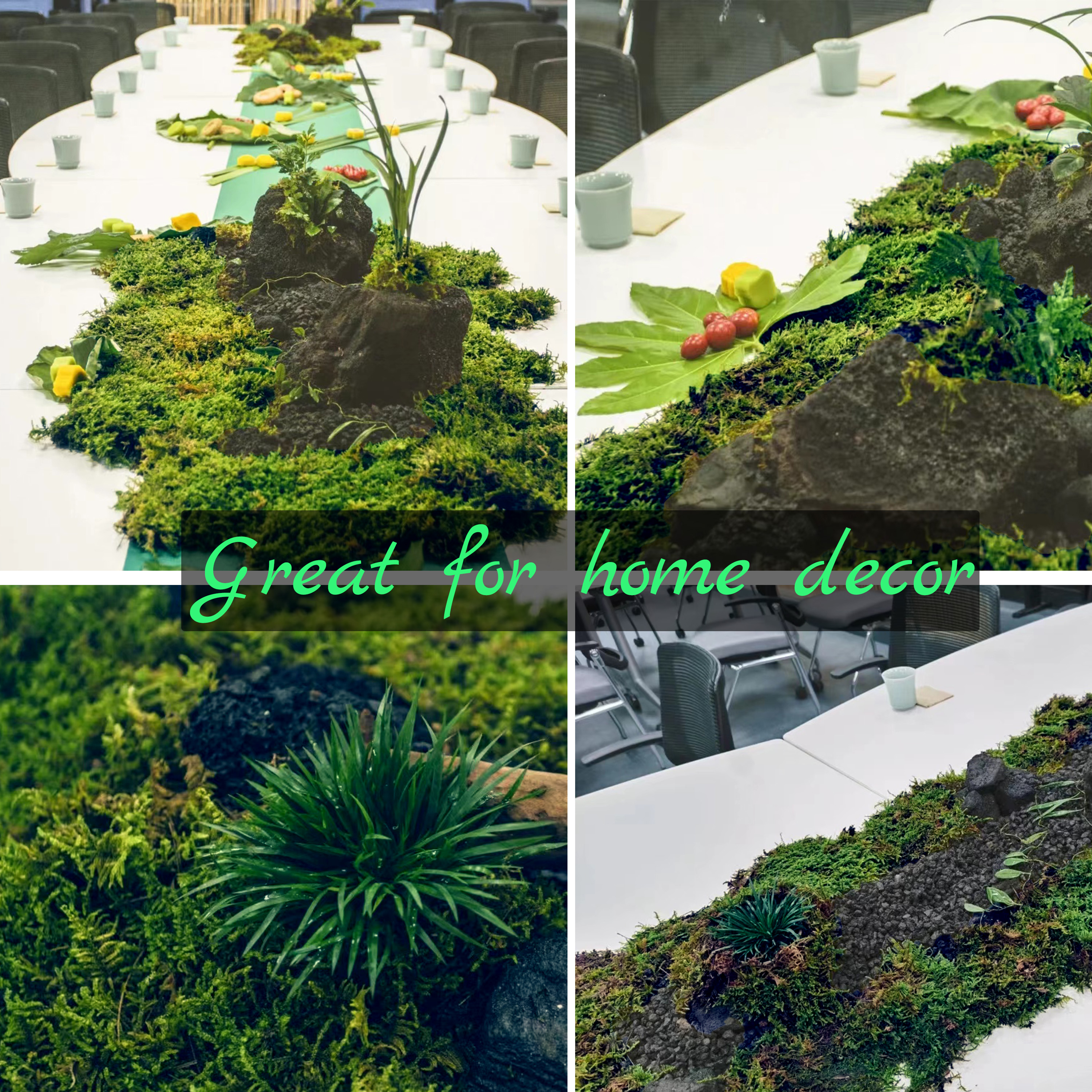 Artificial Moss Green for Pott - огляд і ціна Sphagnum Moss Dry