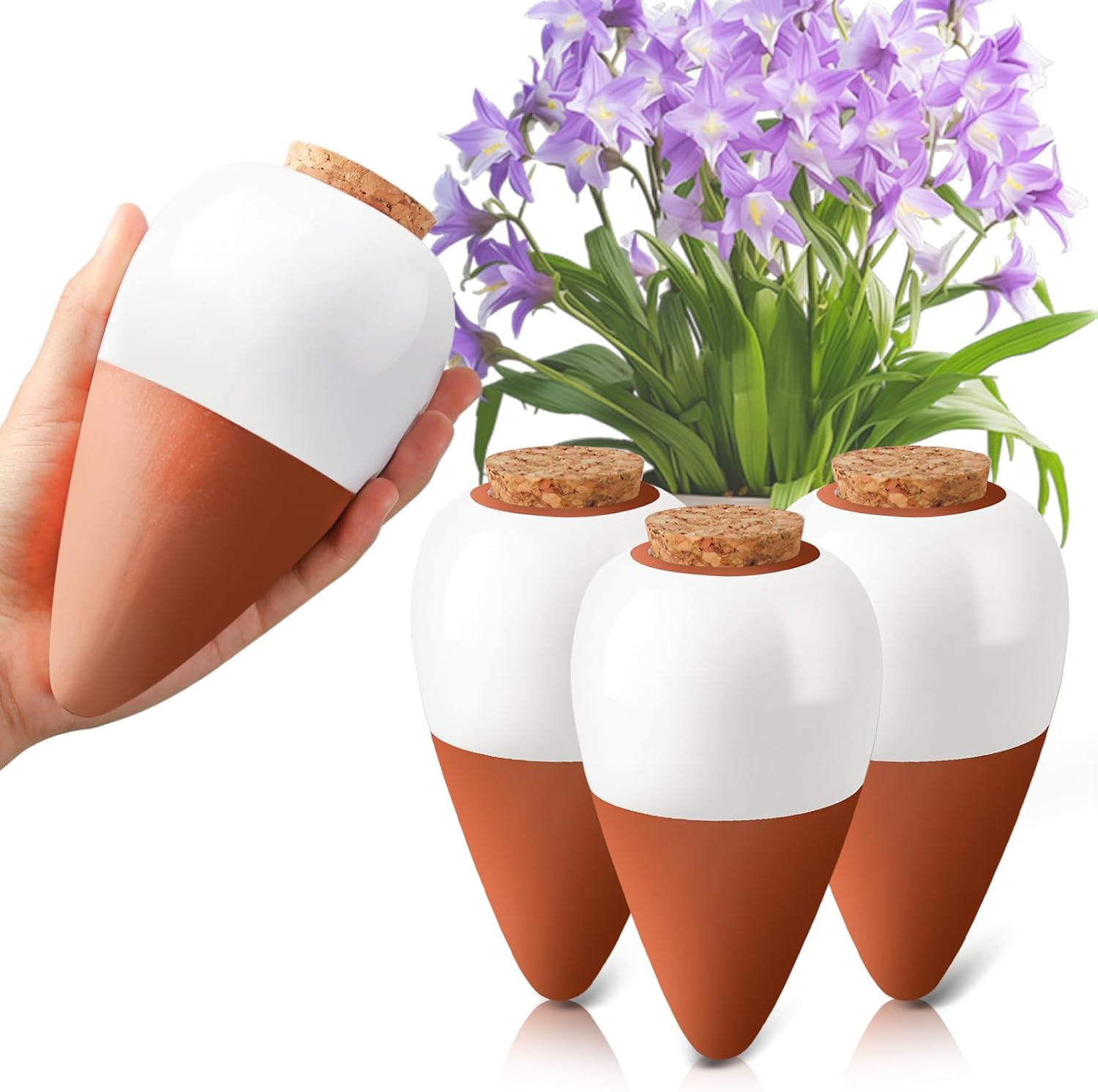 Terracotta Watering Spikes,Sel - огляд і ціна Self Watering Insert
