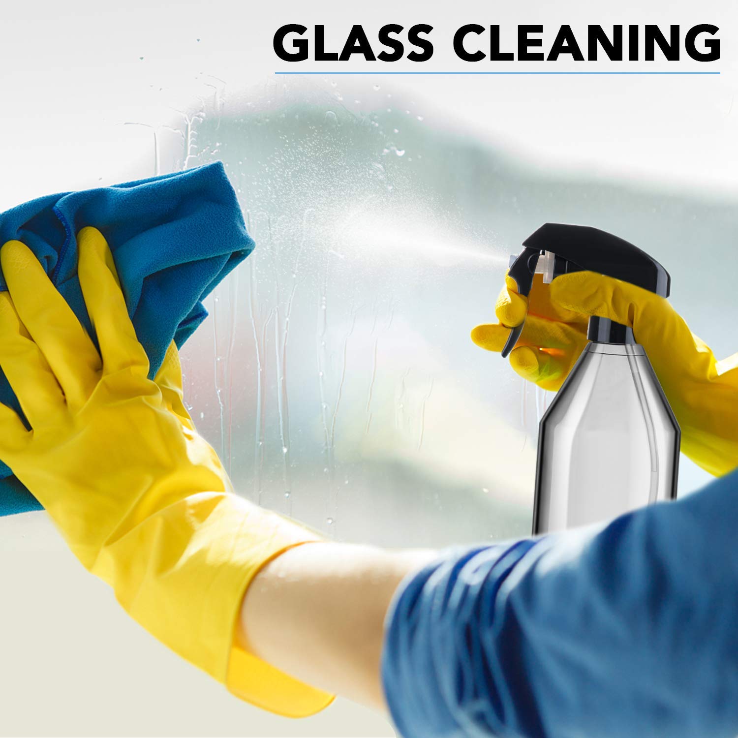 3Pack Spray Bottle, 10oz Plast - огляд і ціна Misting Bottle Fine