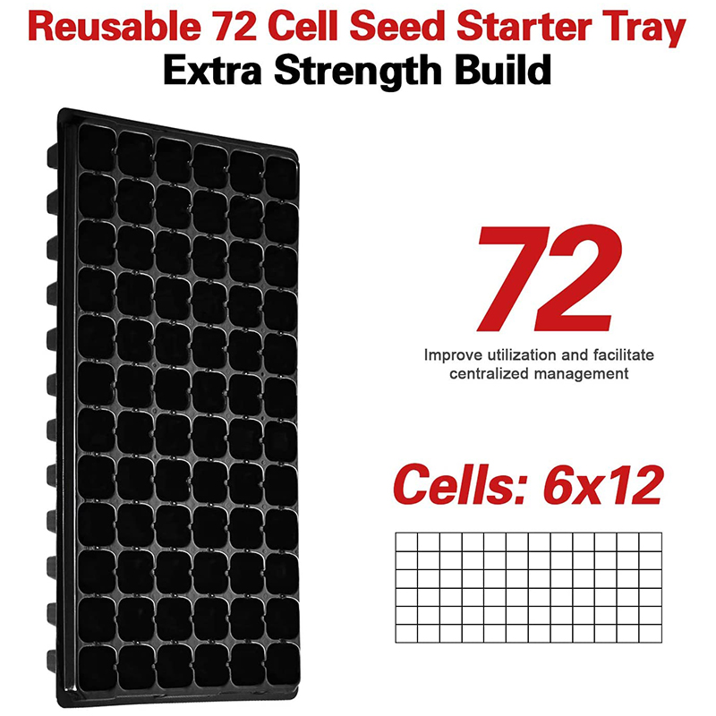 Starter10 Pack Seed Tray, 72 C - огляд і ціна Propagation Tray 72