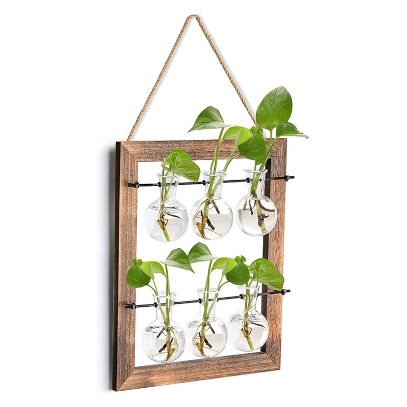 ABLN-Wall Planter Vase For Hyd - огляд і ціна Propagation Station Vase