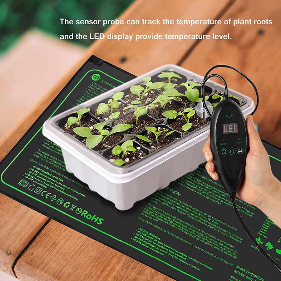 3 Sizes Upgrade Seedling Heat  - огляд і ціна Heat Mat Seedling