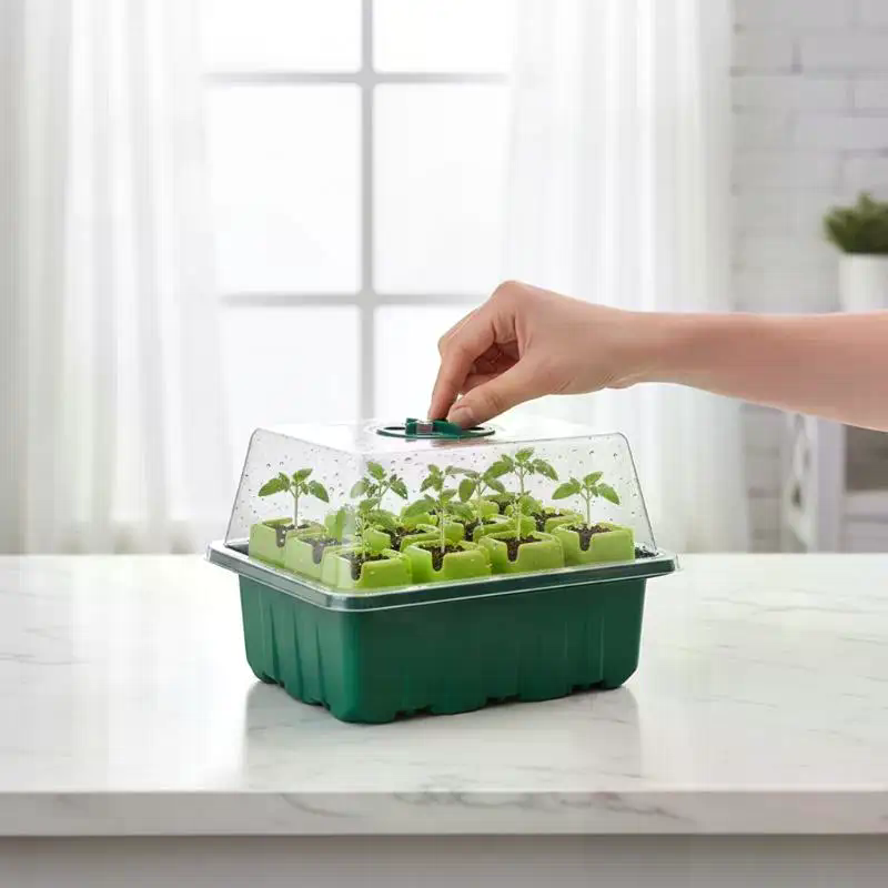Seed Starter Tray With Humidit - огляд і ціна Humidity Dome Kit