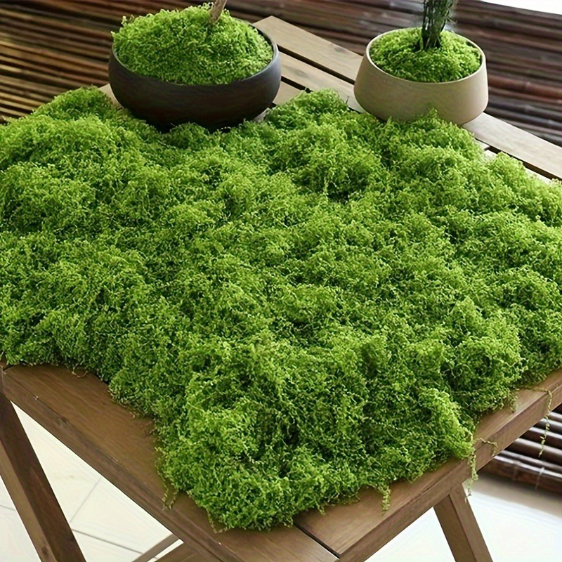 Green Fake Moss DIY Crafts Gra - огляд і ціна Sphagnum Moss Dry