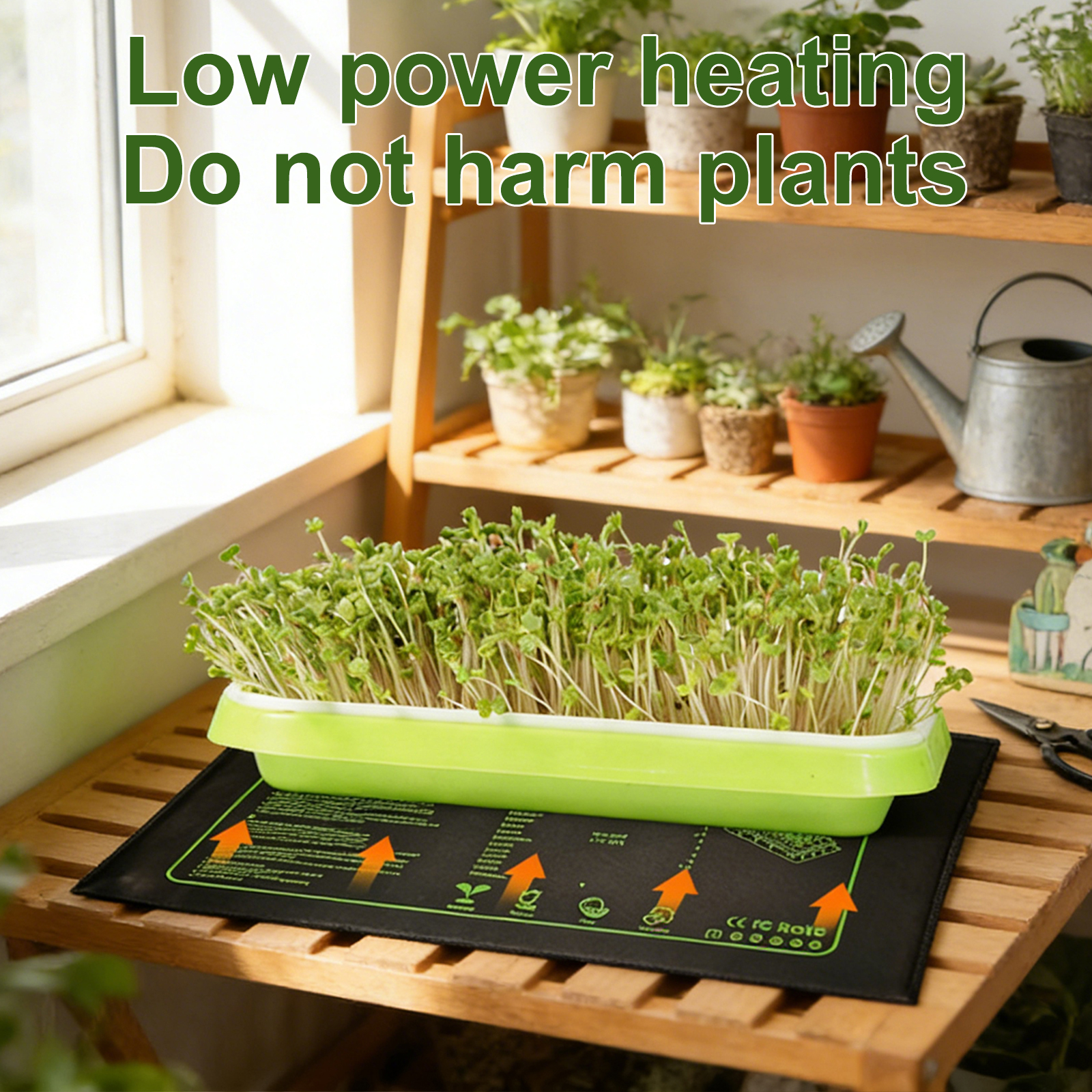20W Plants Seedling Heating Pa - огляд і ціна Heat Mat Seedling