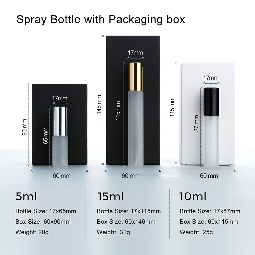 50Pcs 5/10/15ml Perfume Bottle - огляд і ціна Misting Bottle Fine