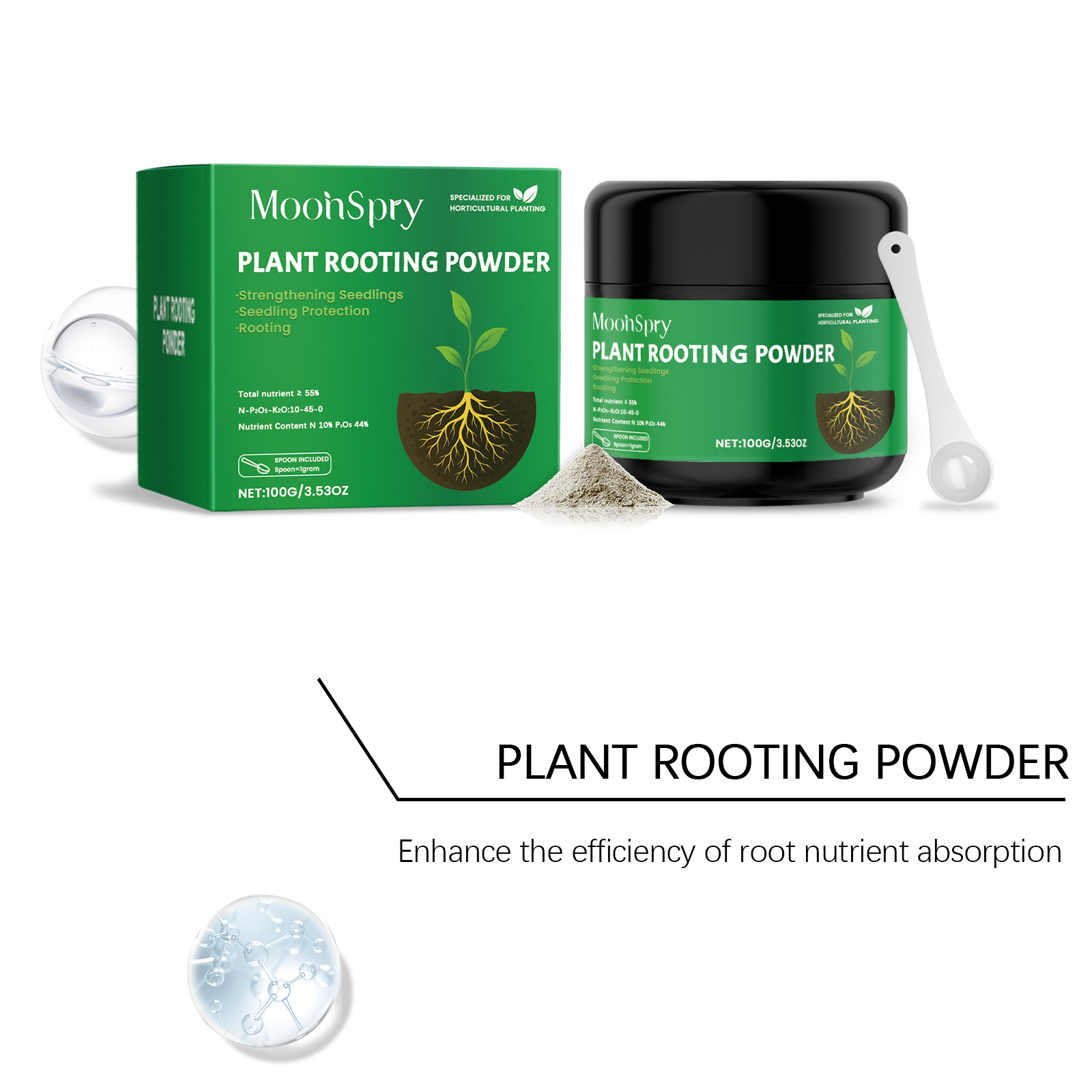 100g Plant Rooting Powder for  - огляд і ціна Rooting Hormone Powder