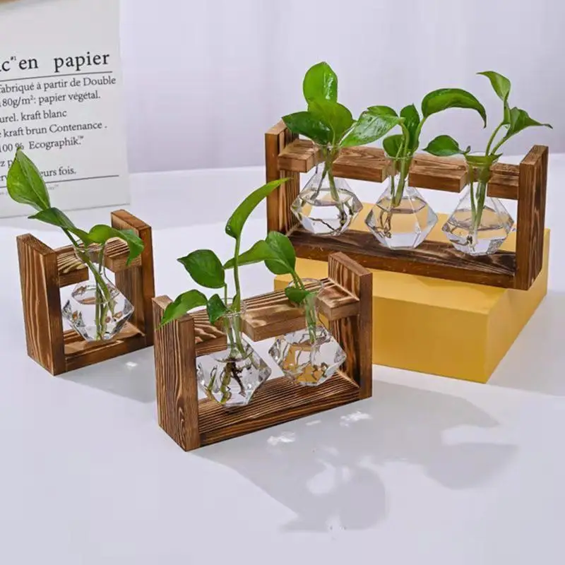 〔20E〕|Tabletop Glass Planter P - огляд і ціна Propagation Station Vase