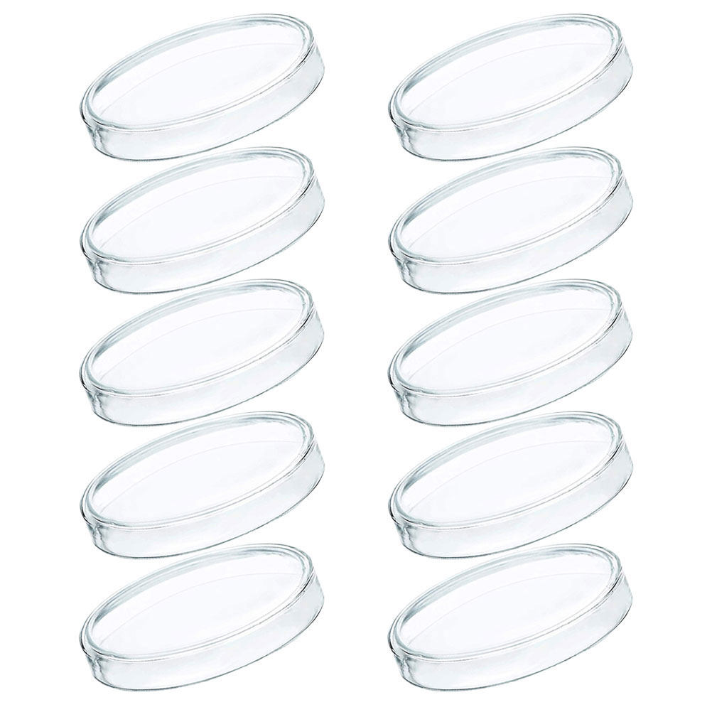 10Pcs Plastic Petri Dishes Tra - огляд і ціна Agar Tissue Culture