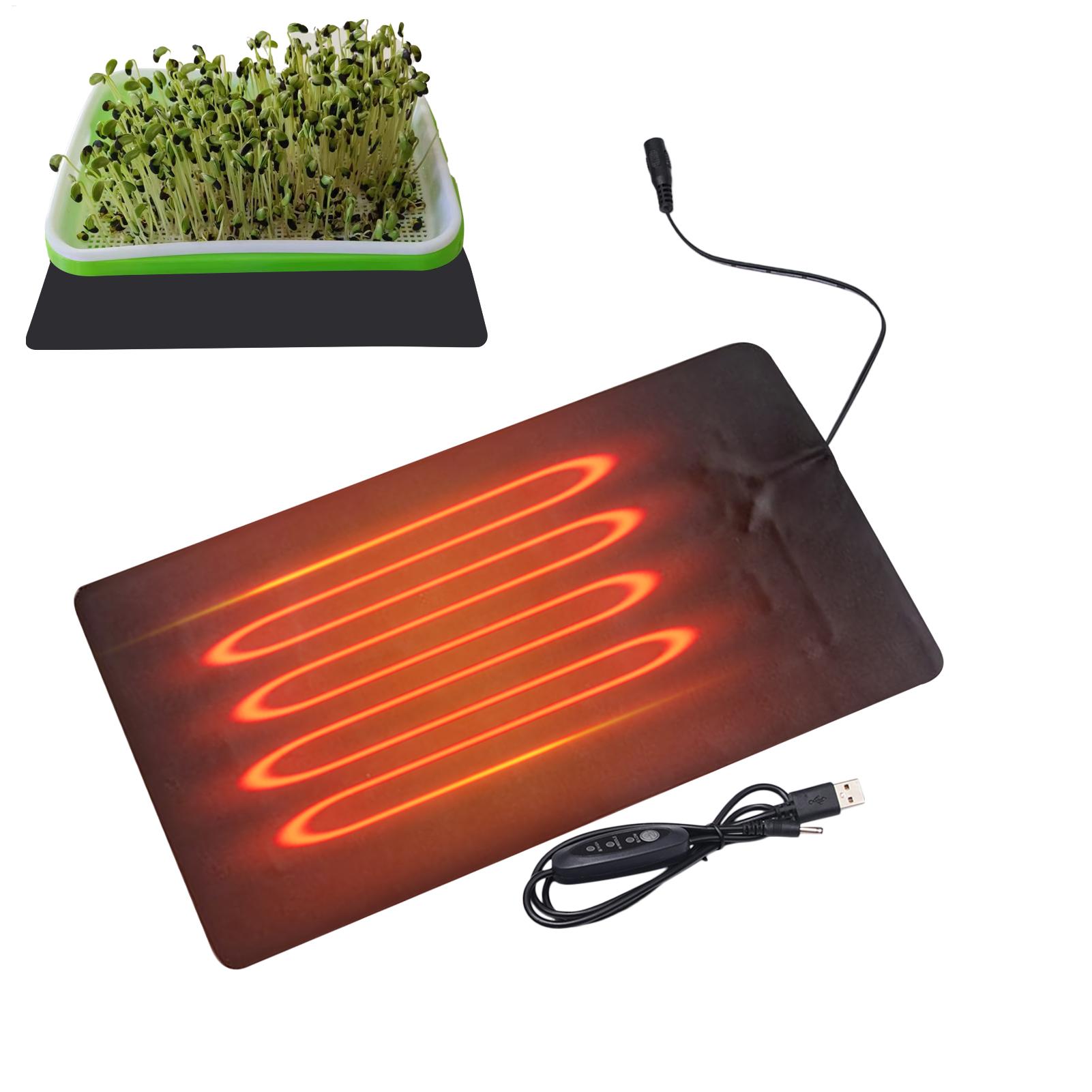Seedling Heat Mat 5V 2A 8.5W P - огляд і ціна Heat Mat Seedling