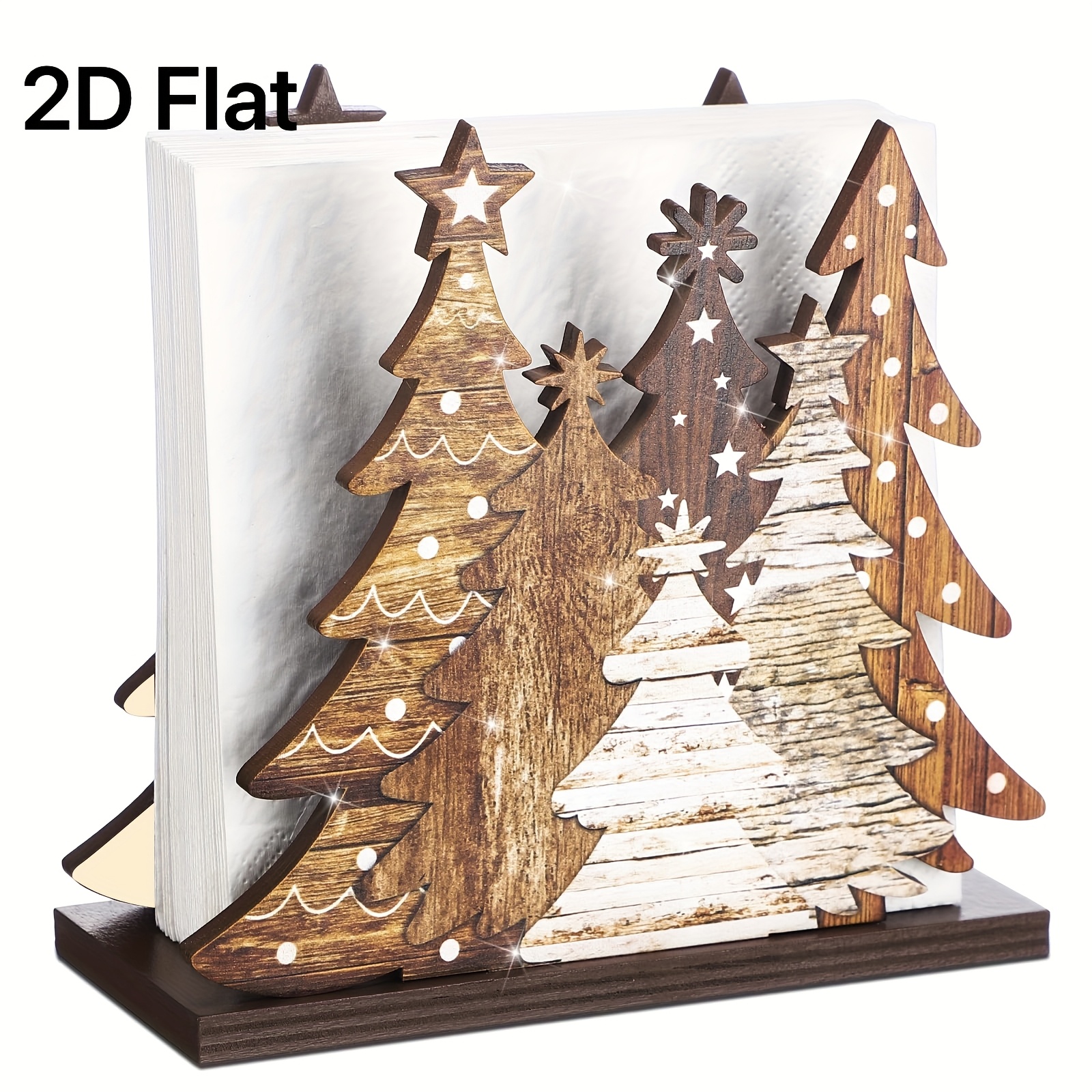 1pc 2D Flat Christmas Tree Tis - огляд і ціна Agar Tissue Culture